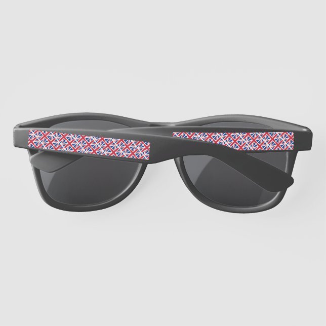 UK UNION JACK FLAG Patriotic British Sunglasses (Back)