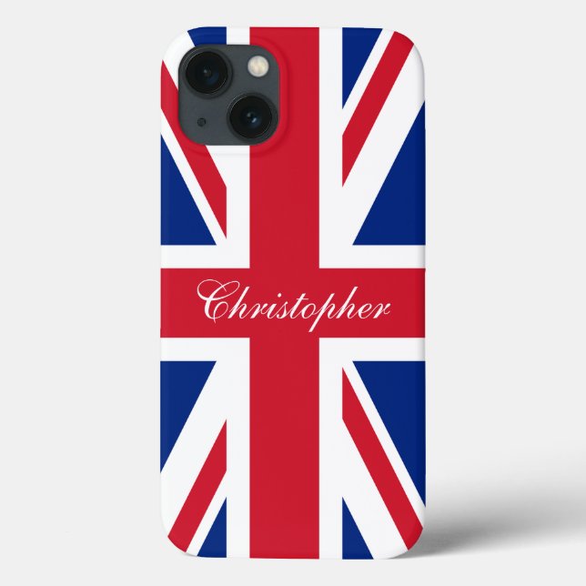UK United Kingdom British Flag Union Jack Case-Mate iPhone Case (Back)