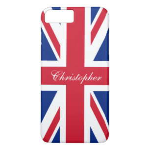 UK United Kingdom British Flag Union Jack iPhone 8 Plus/7 Plus Case