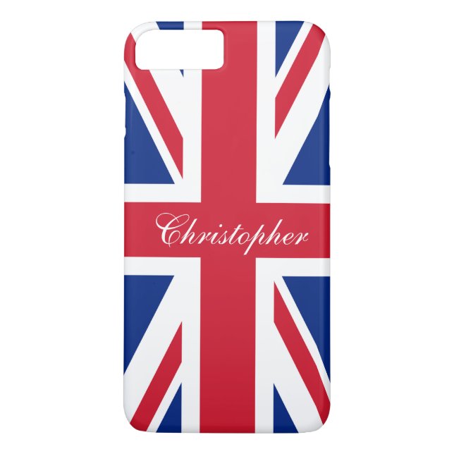 UK United Kingdom British Flag Union Jack Case-Mate iPhone Case (Back)