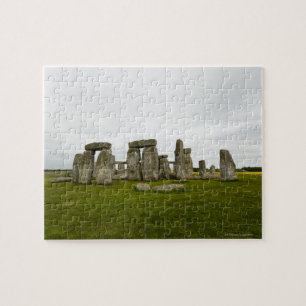 UK, Wiltshire, Stonehenge Jigsaw Puzzle