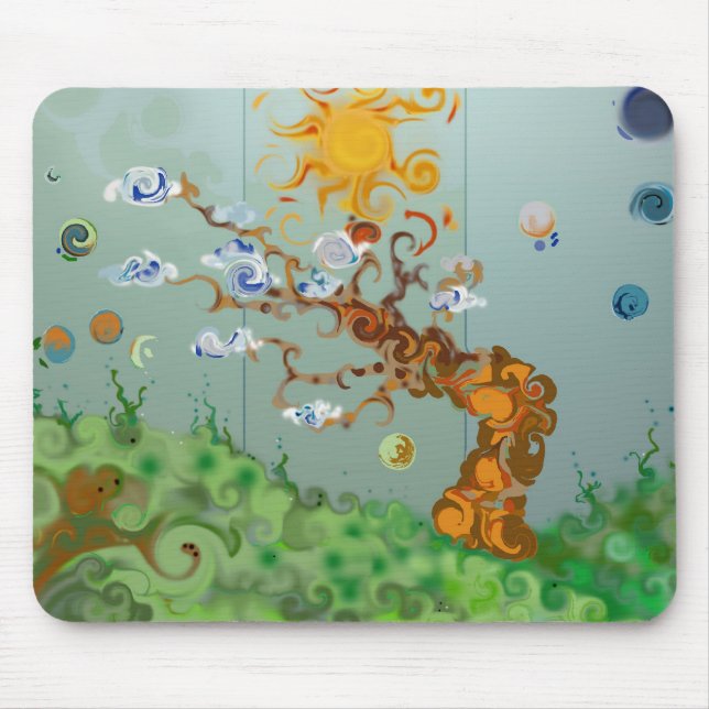 UKA The Tree Mouse Pad (Front)