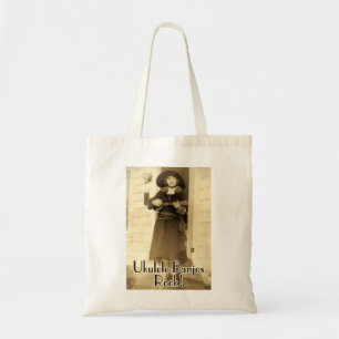 Uke Banjos Rock Tote Bag
