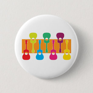 Uke Graphic 2 Inch Round Button