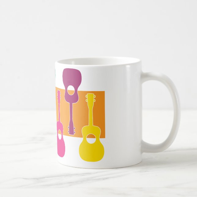 Uke Graphic Coffee Mug (Right)