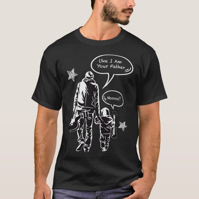 Uke, I am your Father! Essential Retro T-Shirt (Front)