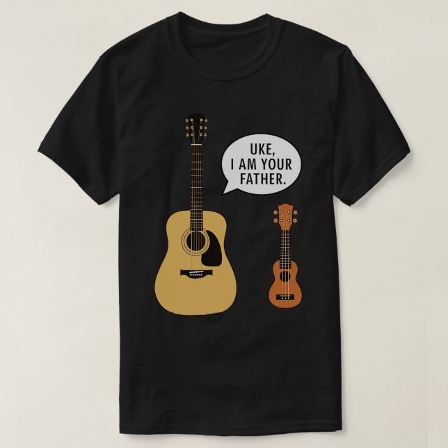 UKE I AM YOUR FATHER T-Shirt (Design Front)