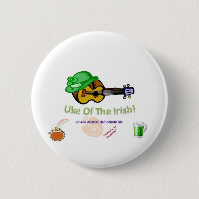 Uke of the Irish 2010 2 Inch Round Button (Front)