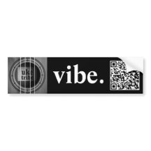 Uke Tribe Vibe Bumper Sticker
