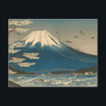 Ukiyo-e Mount Fuji Japan Postcard<br><div class="desc">Ukiyo-e Mount Fuji Japan Postcard</div>