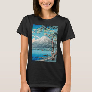 Ukiyo e T  Mt Fuji Japanese Painting Print Masterp T-Shirt