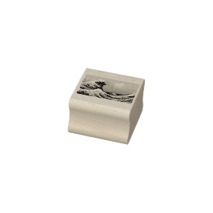 Ukiyoe Fugaku Sanjurokkei Kanagawa Okinamiura Rubber Stamp