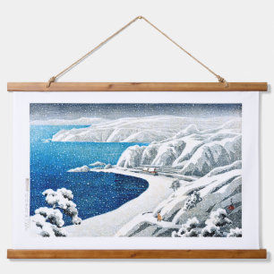 ukiyoe [hasui] C18 Nishimikawazaka on Sado Island Hanging Tapestry