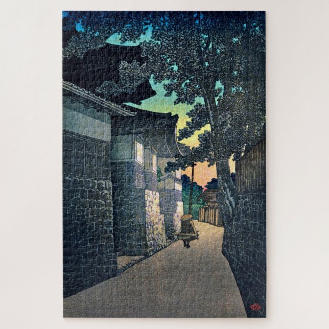 ukiyoe [hasui] C20 Kosho Temple, Himi, Etchu Jigsaw Puzzle (Vertical)