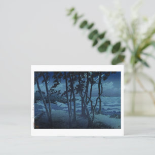 ukiyoe hasui n10 Hinomisaki in Izumo Postcard