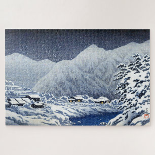 ukiyoe hasui n22 Nakayamashichiri, Hida Jigsaw Puzzle