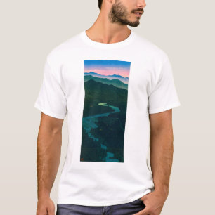ukiyoe hasui No58 Etchu’s Ioritani Pass T-Shirt