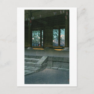 ukiyoe hasui No59 Chion-in in Kyoto  Postcard