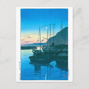 ukiyoe - hasui - No.16 Morning in Beppu - Postcard