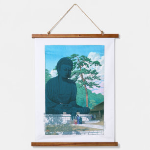 ukiyoe - hasui - No.1 The Great Buddha of Kamakura Hanging Tapestry