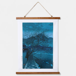 ukiyoe - hasui - No.33 Evening in Beppu - Hanging Tapestry