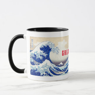 ukiyoe - Hokusai : No21 Great Wave -  Mug