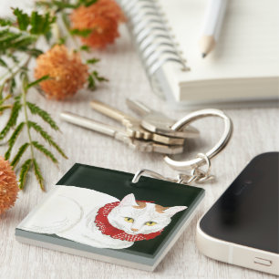 Ukiyoe [komei] 03 chat blanc