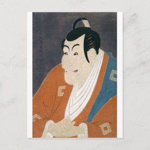 ukiyoe - syaraku - No.1 Ōtani Oniji - Postcard