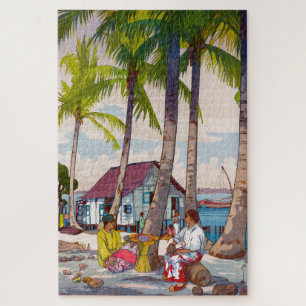 ukiyoe - Yoshida - 06 - Singapore - Jigsaw Puzzle