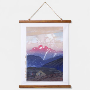 ukiyoe - Yoshida - 10 - Morning on Mt. Tsurugi -  Hanging Tapestry
