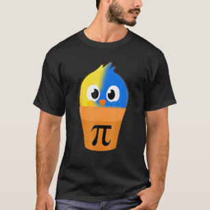 Ukraina Flag Chicken Pot Pi - Math Lover T-Shirt