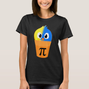 Ukraina Flag Chicken Pot Pi Math & Pi Day Pie T-Shirt