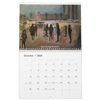 Ukraine 2025 Calendar