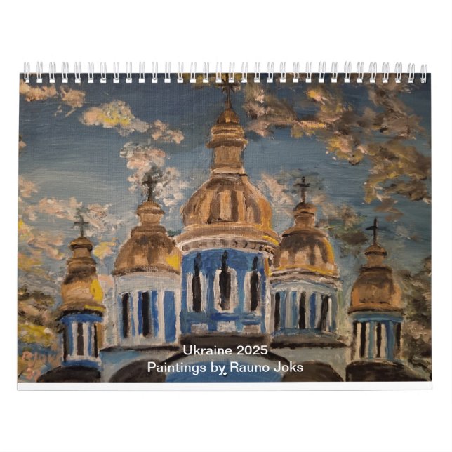 Ukraine 2025 Calendar (Cover)