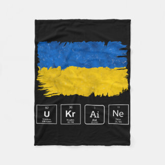Ukraine Aid Support Fleece Blanket