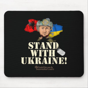 Ukraine Alnia Zelenskyy Stand With Ukraine Mouse Pad