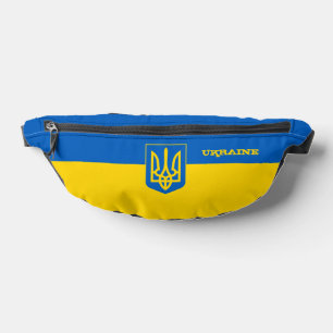 Ukraine bag, Ukrainian flag, Tryzub Fanny Pack