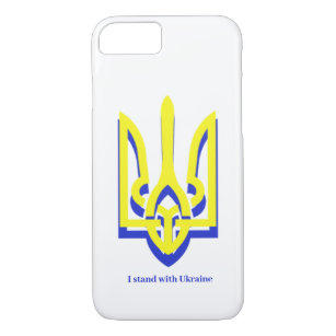 Ukraine Blue Yellow Trident Case-Mate iPhone Case