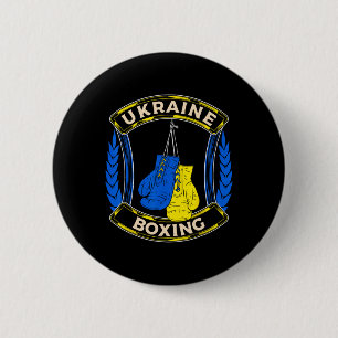 Ukraine Boxing National Ukrainian Patriot Box Spor 2 Inch Round Button
