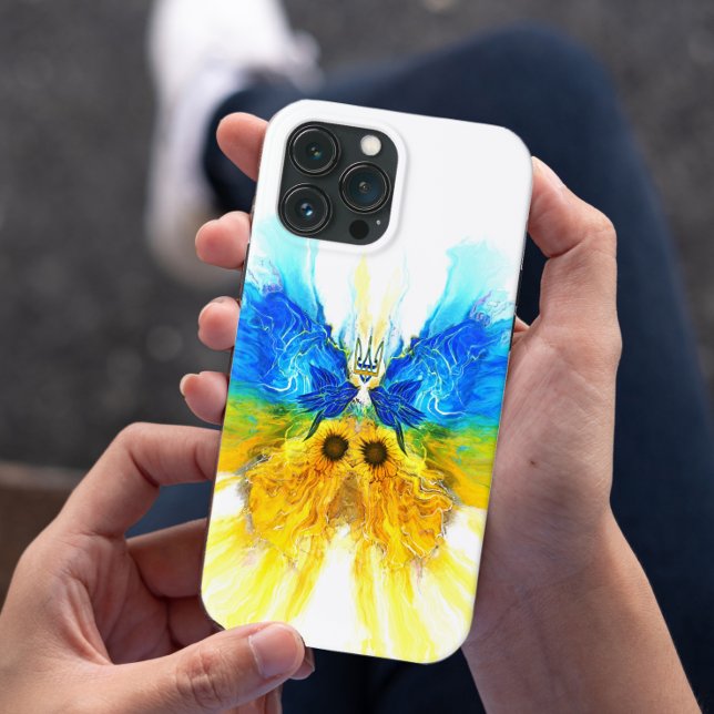 Ukraine Butterfly Case-Mate iPhone Case