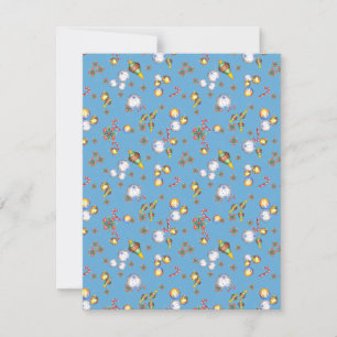 Ukraine Christmas Paper Greeting Card