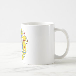 Ukraine coat of arms coffee mug