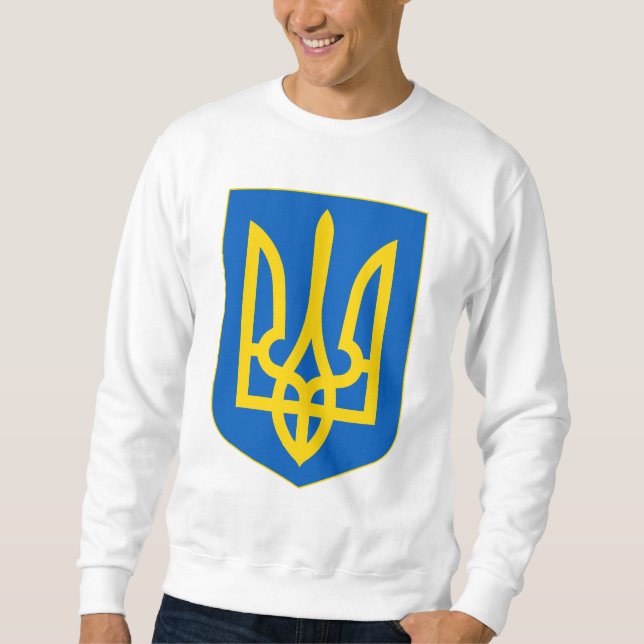 Ukraine Coat of Arms Sweatshirt (Front)