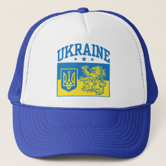 Ukraine Coat of Arms Trucker Hat