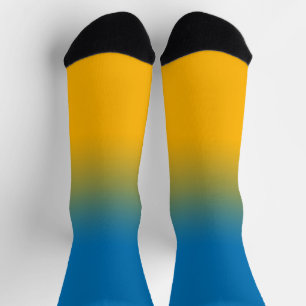 Ukraine, colours of freedom socks