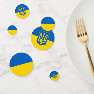 Ukraine Confetti, party, Ukrainian Flag Confetti