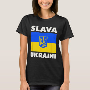 Ukraine Country Flag Pride Slava Ukraini 2  T-Shirt