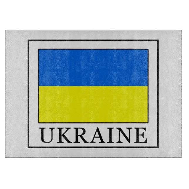 Ukraine Cutting Board (Front)