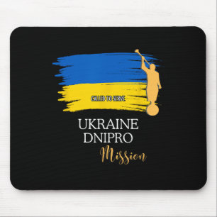 Ukraine Dnipro Mormon Lds Mission Missionary Mouse Pad