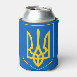 ukraine emblem can cooler